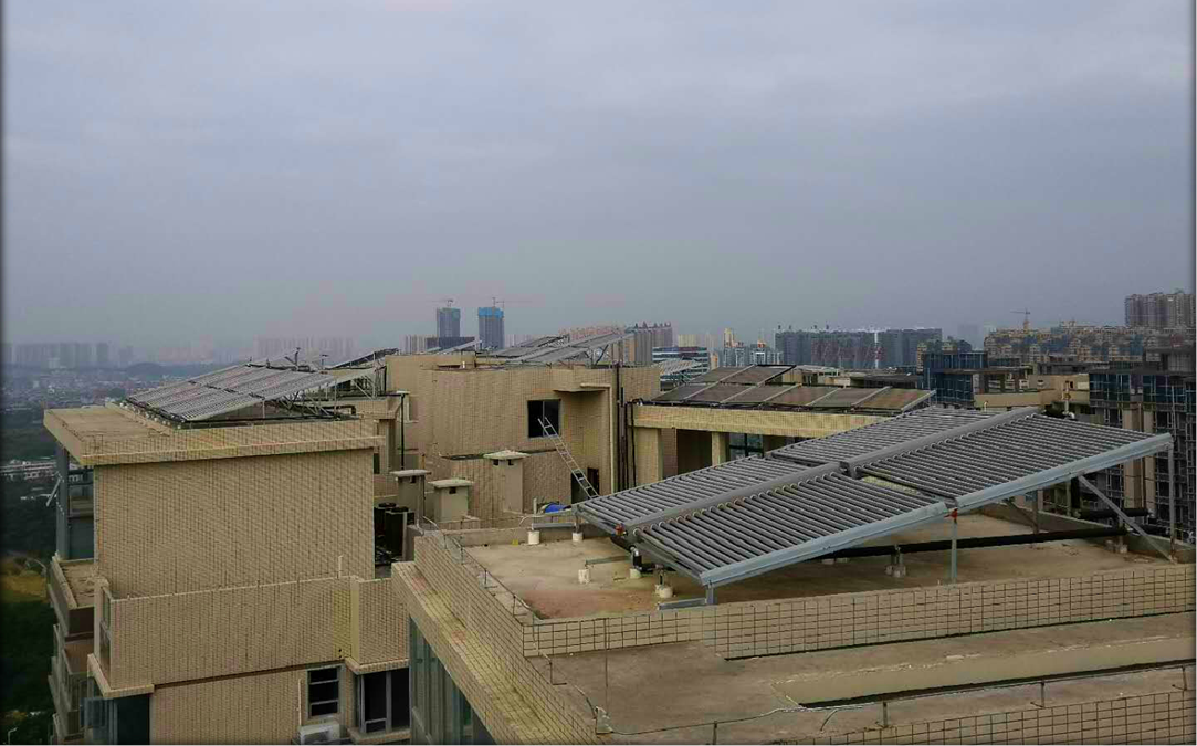 南寧盛天東郡太陽能熱水系統(tǒng)工程 