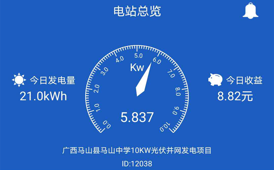 馬山中學太陽能光伏發(fā)電工程