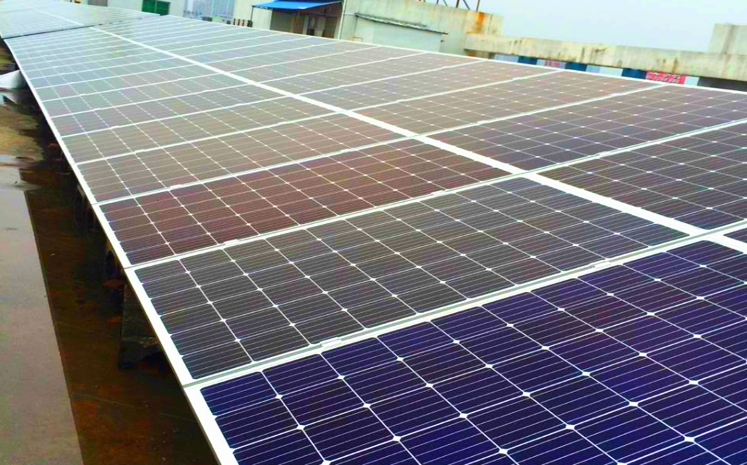 欽州學(xué)院太陽能光伏發(fā)電工程